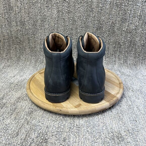 NEW Birkenstock Jackson Black Nubuck Leather Boots Women Size 37 US 6 Narrow Fit - Picture 4 of 9